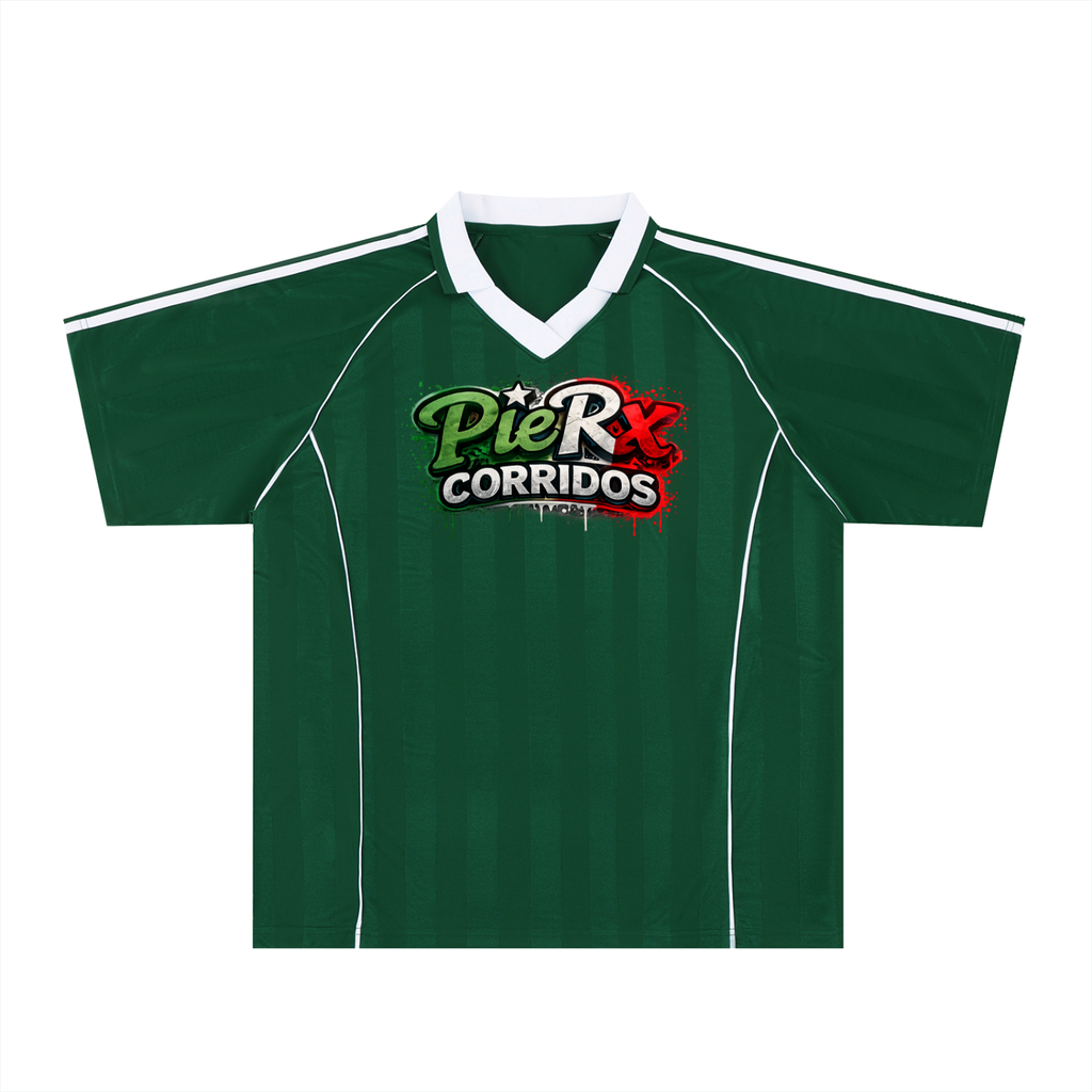 Shadow Stripe Collared Soccer Jersey