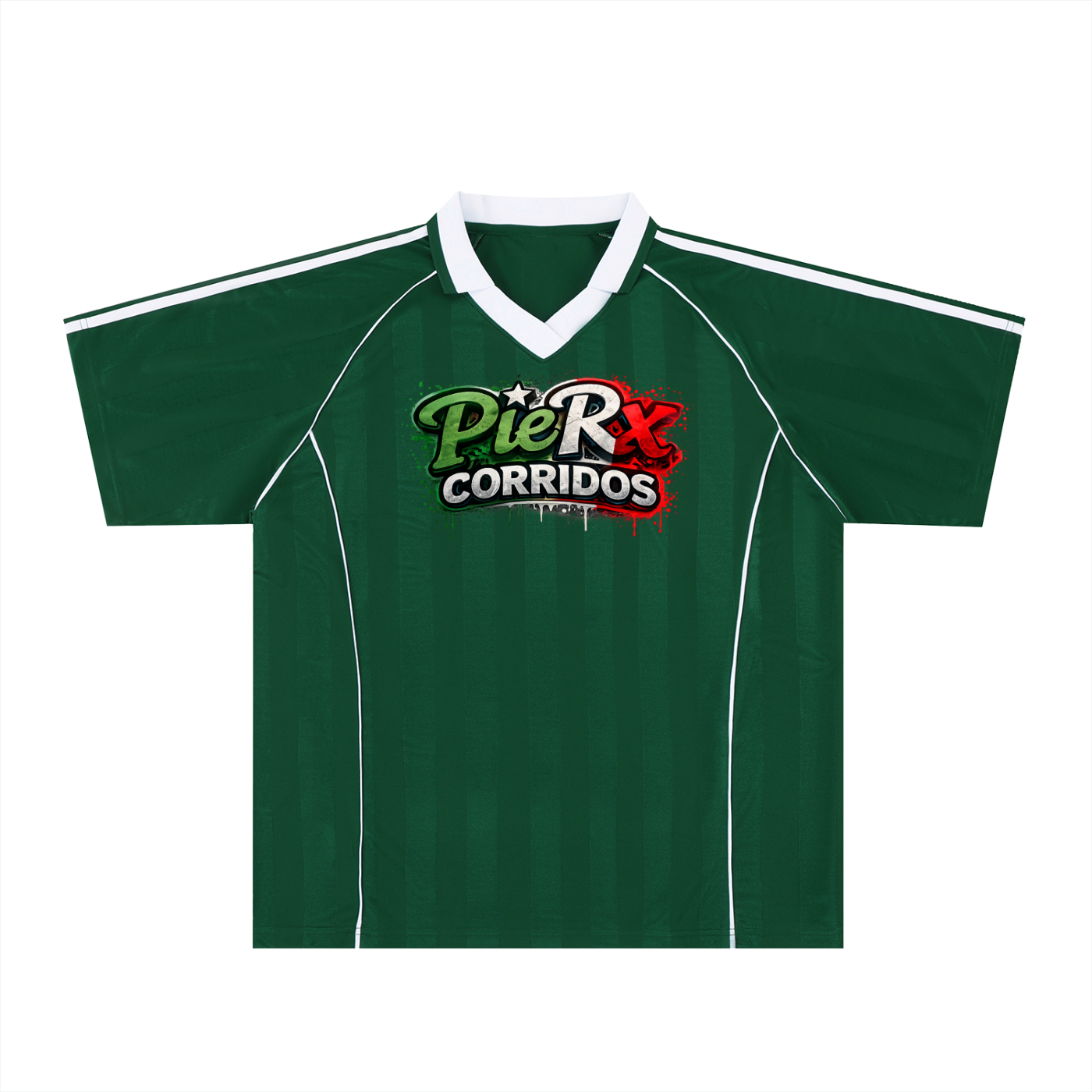 Shadow Stripe Collared Soccer Jersey