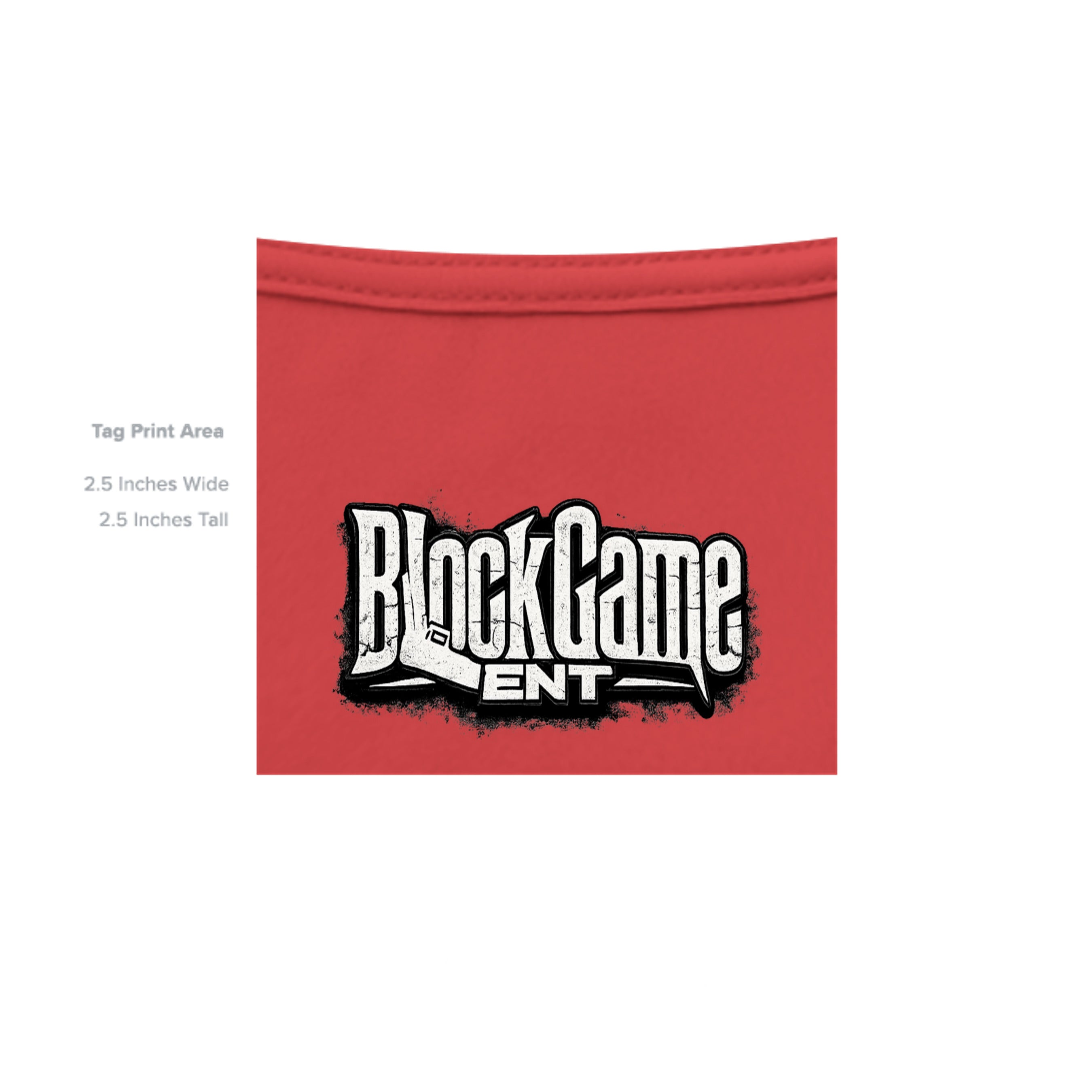 SOLID RED TRIBLN - 3413C - INSIDE_TAG_LINE